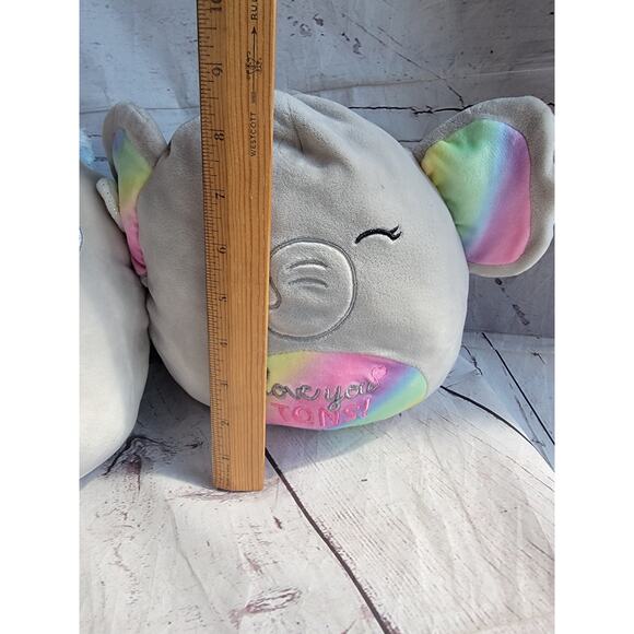 Lot Of 6 Squishmallow 8in Yellow Penguin Unicorns Elephant Stuffed Animal Plush - Picture 6 of 11